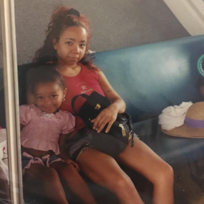 Cute Mommy Daughter Moments Between Tiny Harris And Her Oldest Daughter